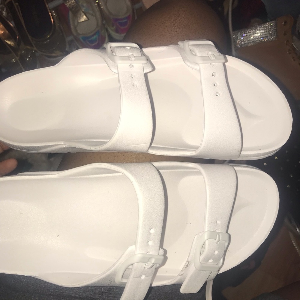 White strap Sandals
